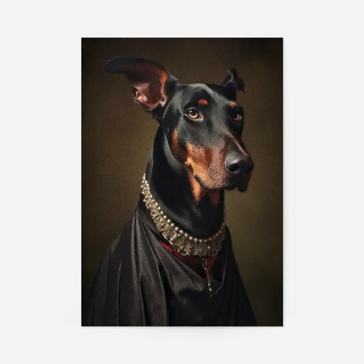 Custom Pet Portrait Print - Style 14