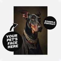 Custom Pet Portrait Print - Style 14