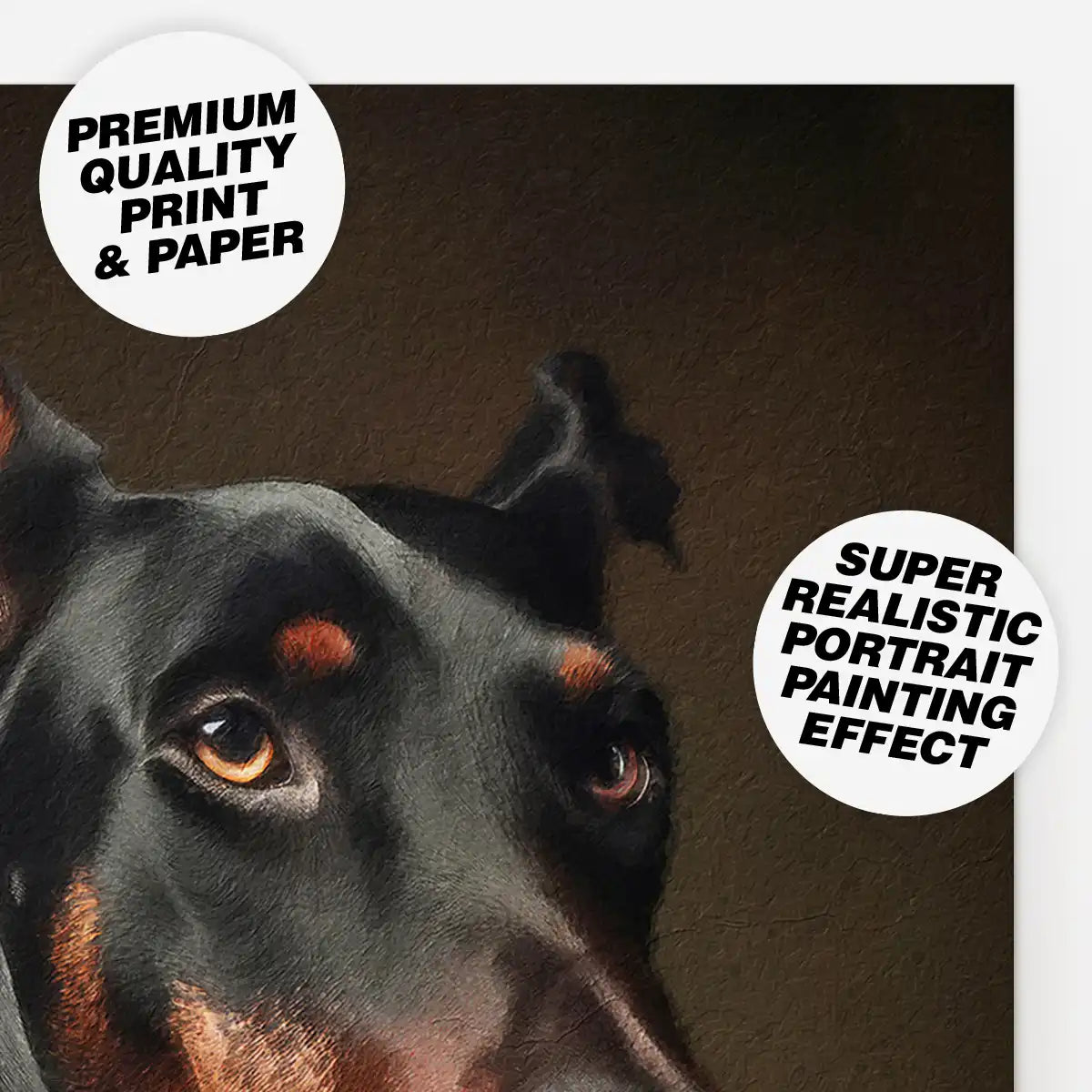 Custom Pet Portrait Print - Style 14