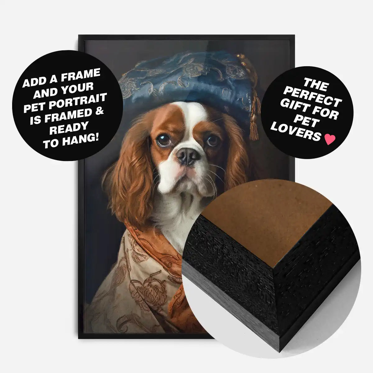 Custom Pet Portrait Print - Style 15