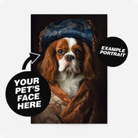 Custom Pet Portrait Print - Style 15