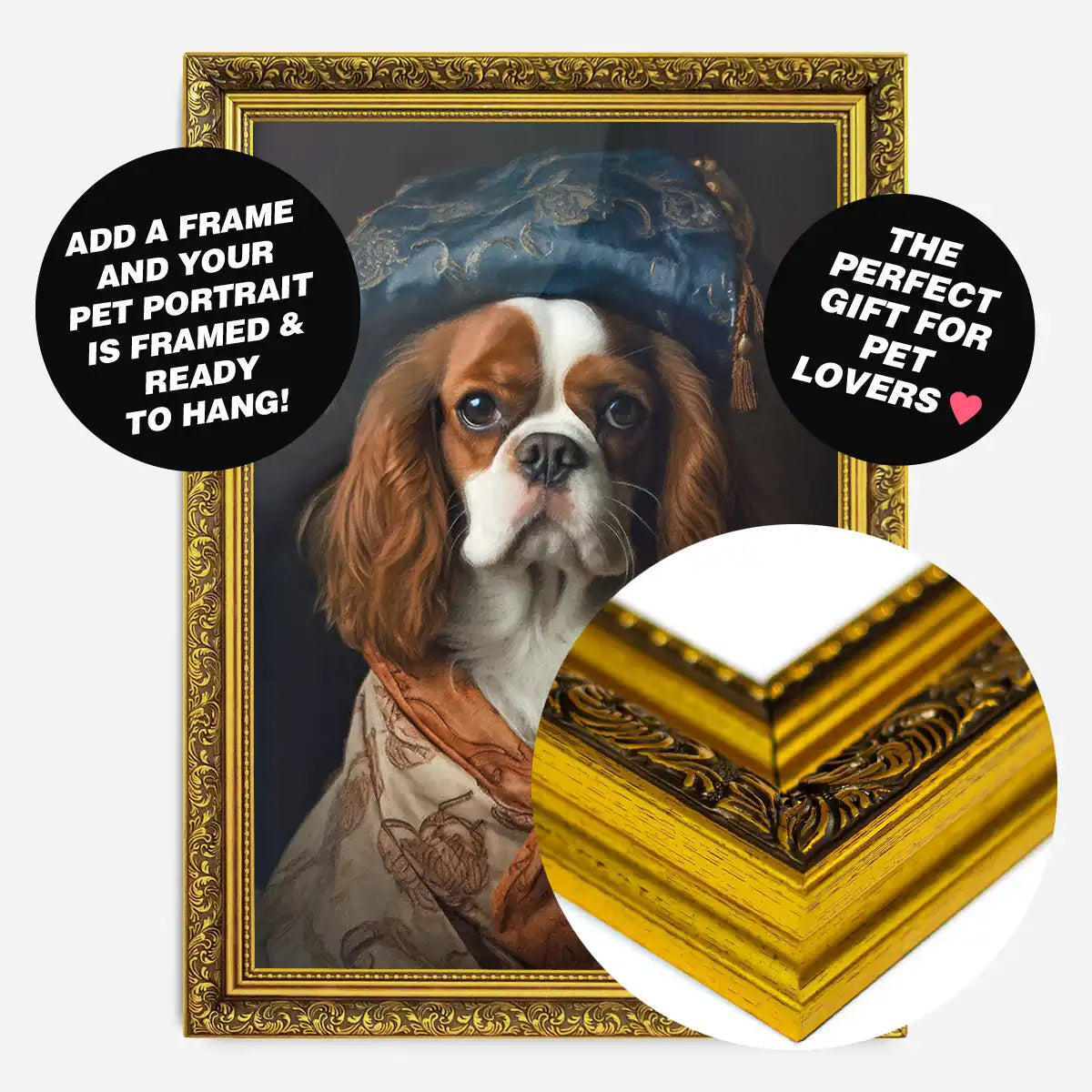 Custom Pet Portrait Print - Style 15