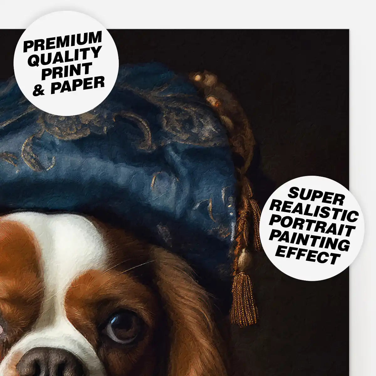 Custom Pet Portrait Print - Style 15