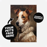 Custom Pet Portrait Print - Style 16