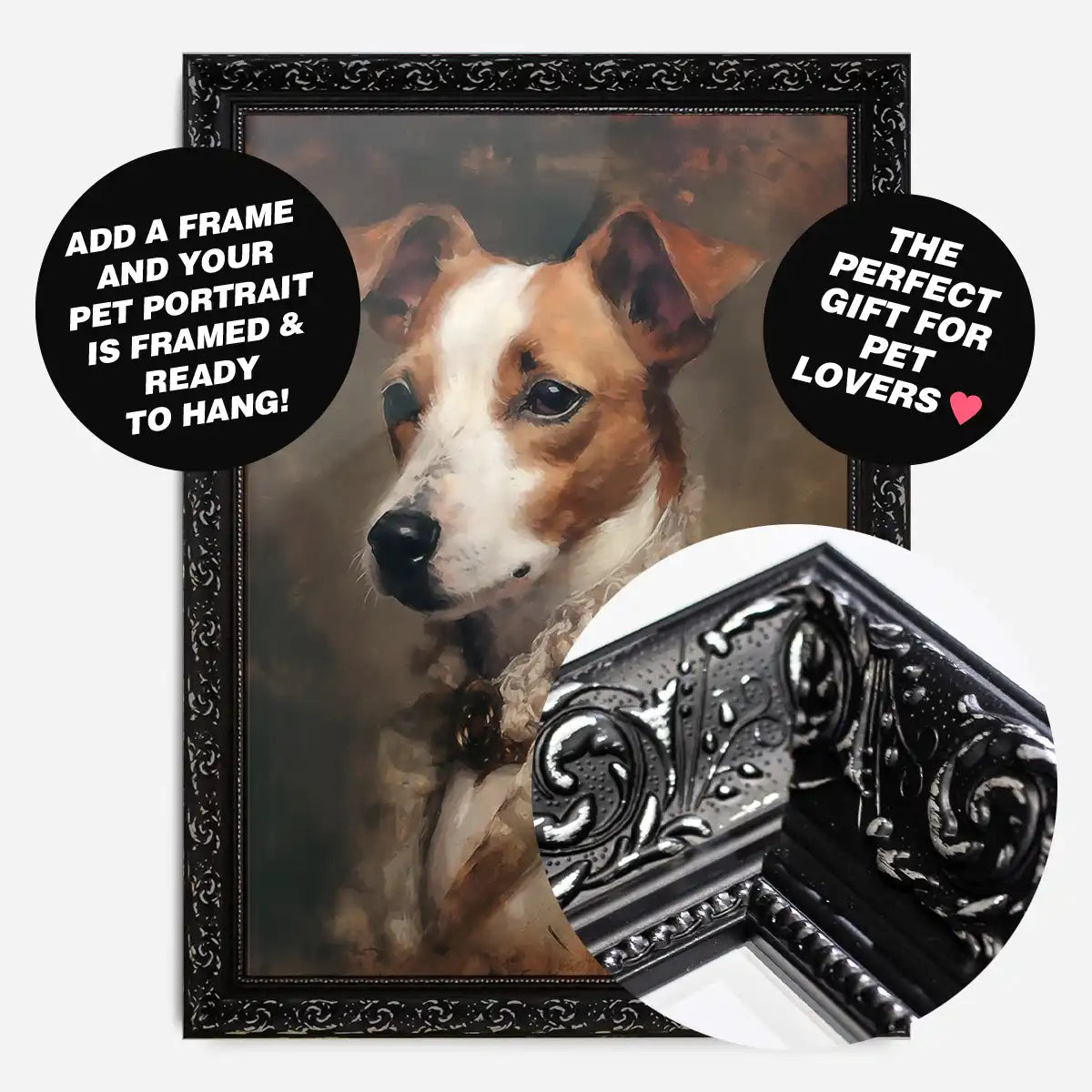 Custom Pet Portrait Print - Style 16
