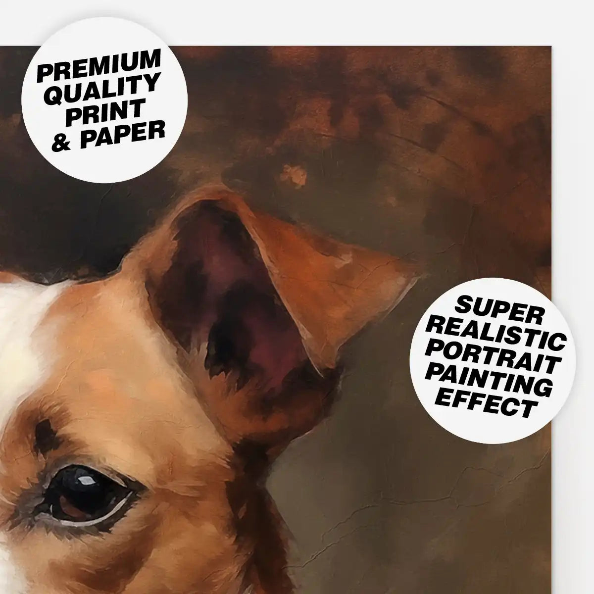 Custom Pet Portrait Print - Style 16