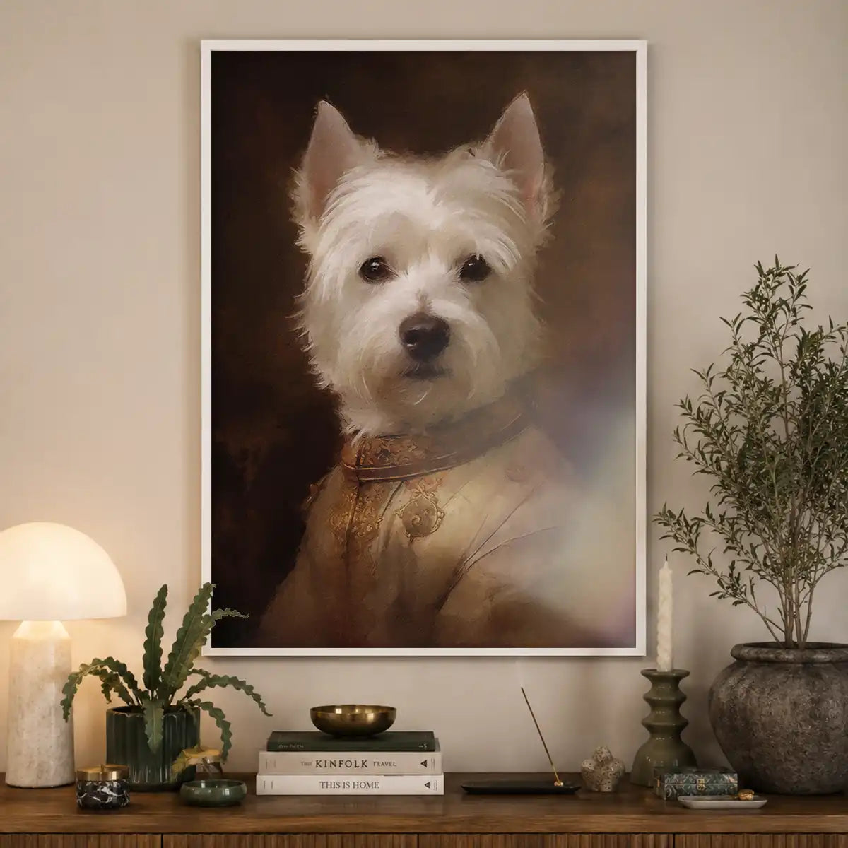 Custom Pet Portrait Print - Style 17