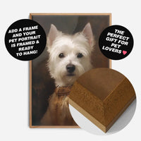 Custom Pet Portrait Print - Style 17