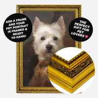 Custom Pet Portrait Print - Style 17