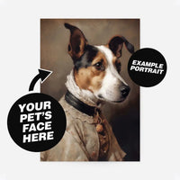 Custom Pet Portrait Print - Style 18
