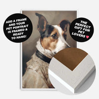 Custom Pet Portrait Print - Style 18