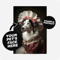 Custom Pet Portrait Print - Style 19