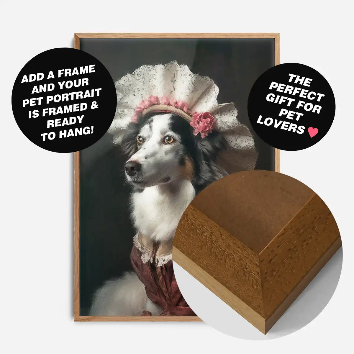 Custom Pet Portrait Print - Style 19
