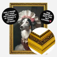 Custom Pet Portrait Print - Style 19