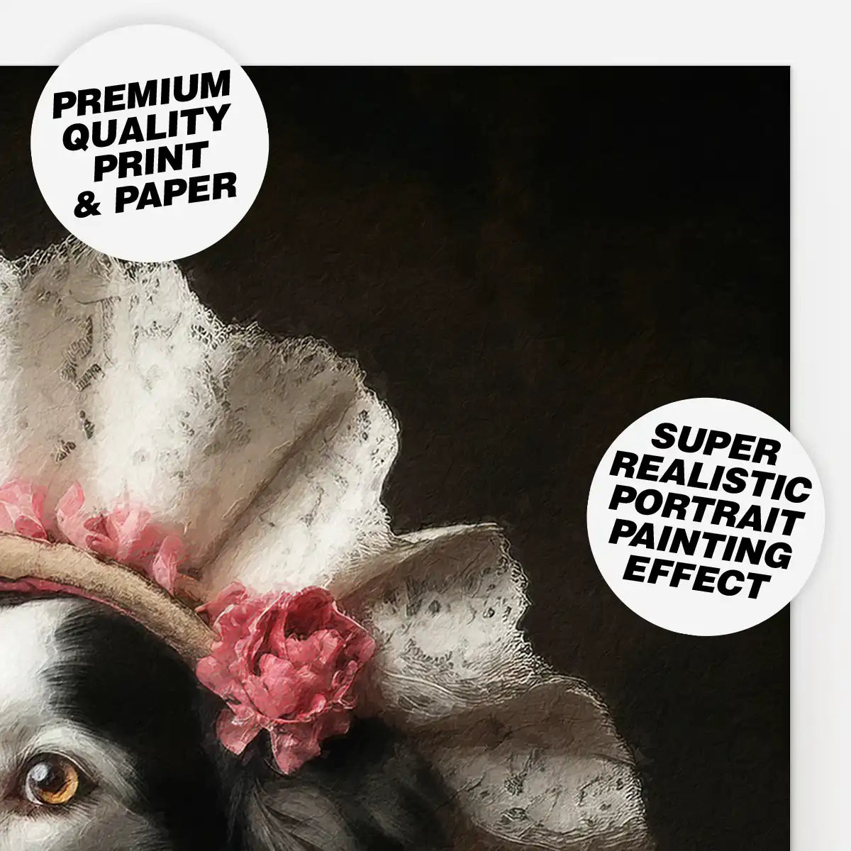 Custom Pet Portrait Print - Style 19