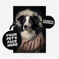 Custom Pet Portrait Print - Style 20