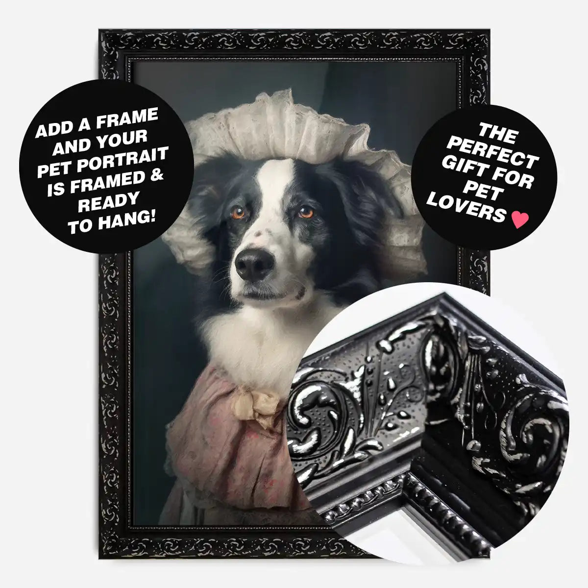 Custom Pet Portrait Print - Style 20
