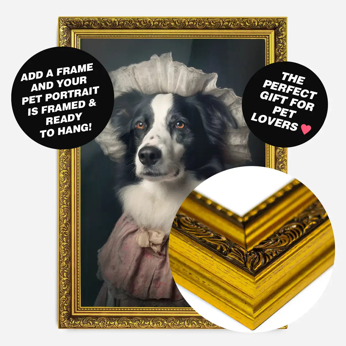 Custom Pet Portrait Print - Style 20