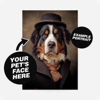 Custom Pet Portrait Print - Style 21