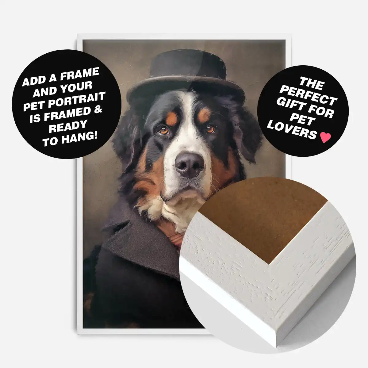Custom Pet Portrait Print - Style 21