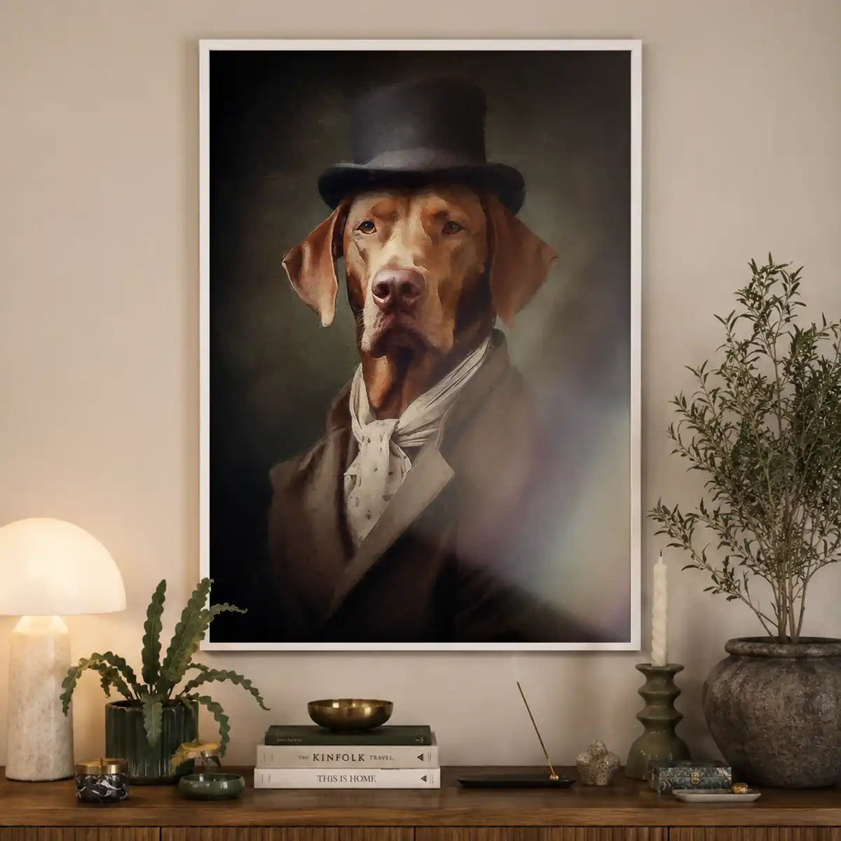 Custom Pet Portrait Print - Style 22