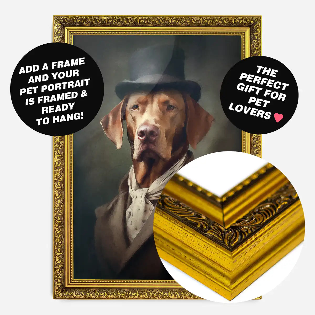 Custom Pet Portrait Print - Style 22