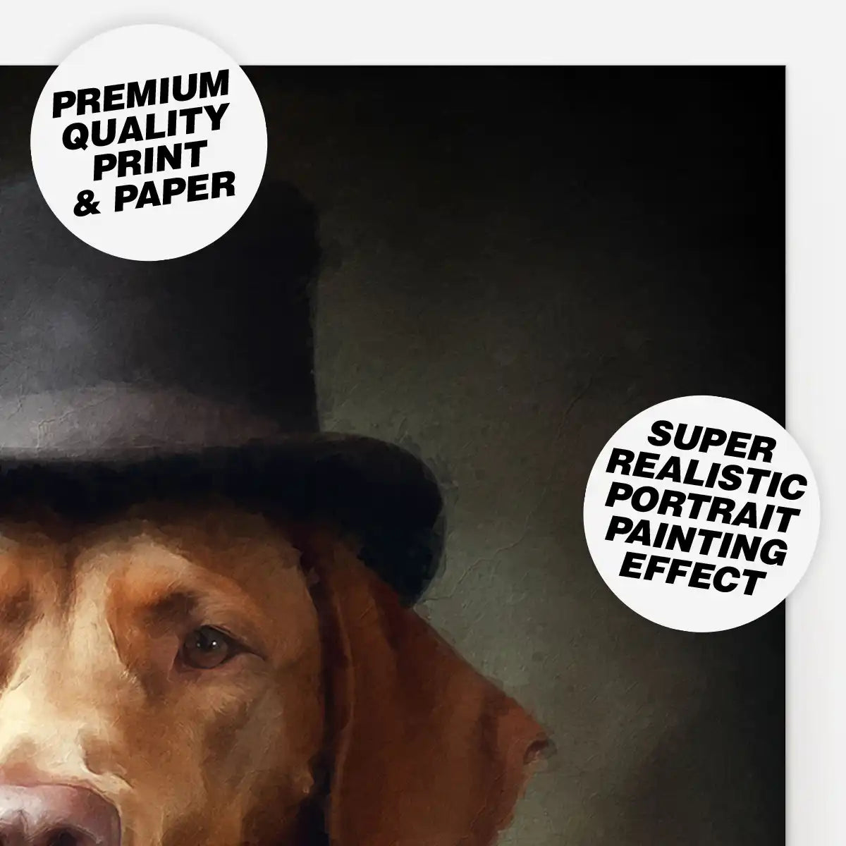 Custom Pet Portrait Print - Style 22