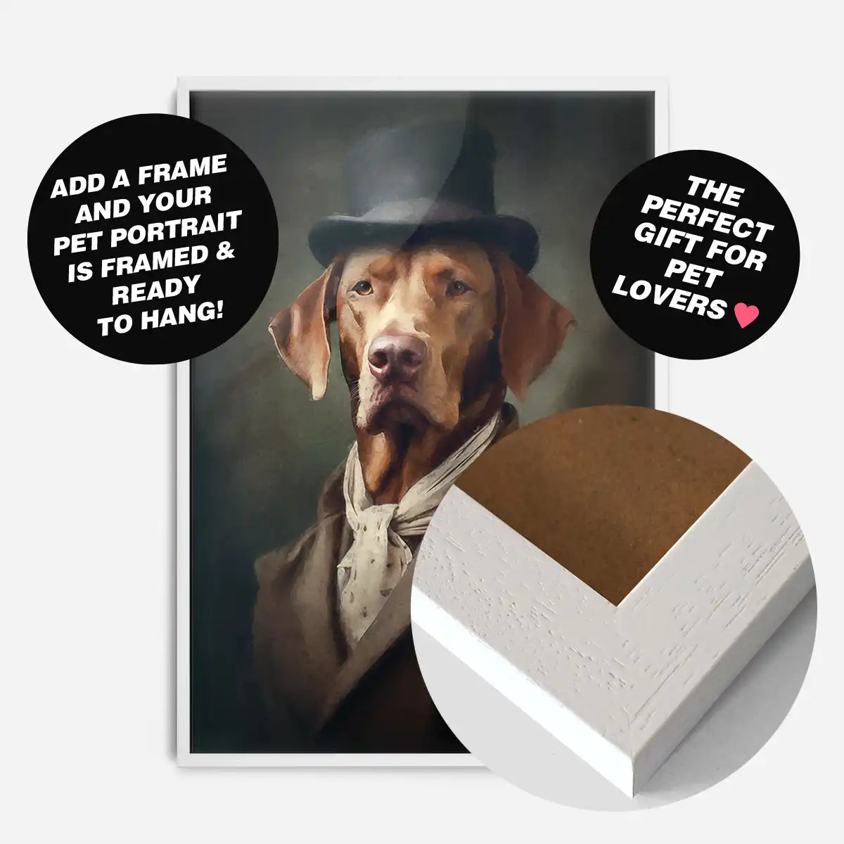 Custom Pet Portrait Print - Style 22