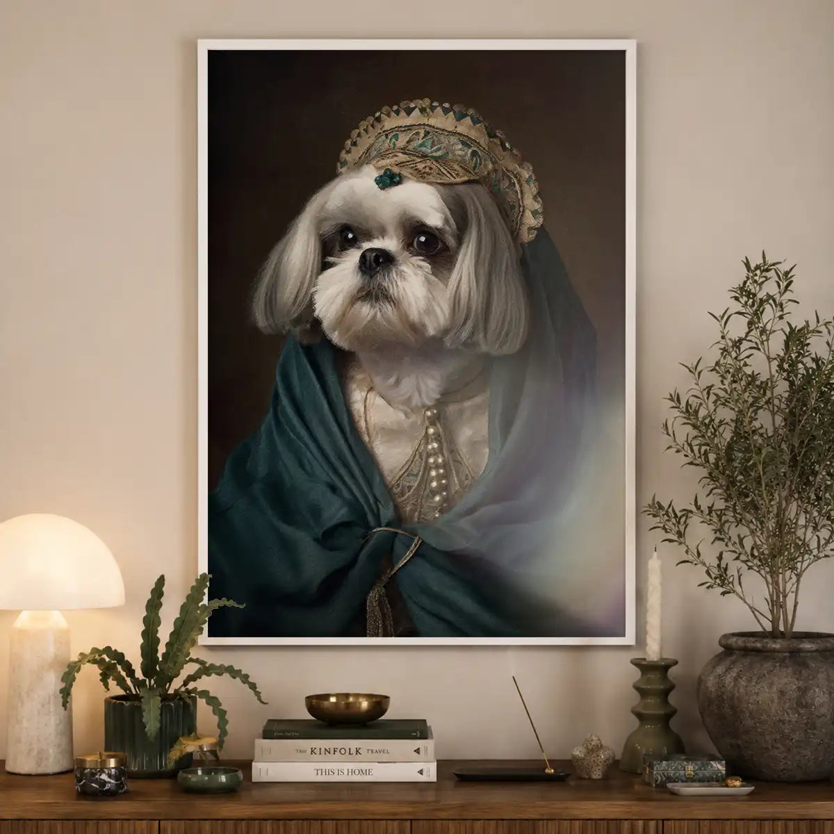 Custom Pet Portrait Print - Style 23