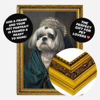 Custom Pet Portrait Print - Style 23