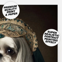 Custom Pet Portrait Print - Style 23