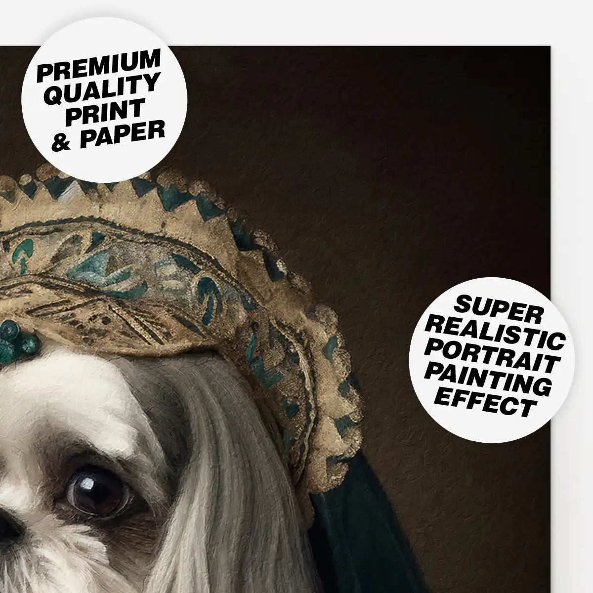 Custom Pet Portrait Print - Style 23