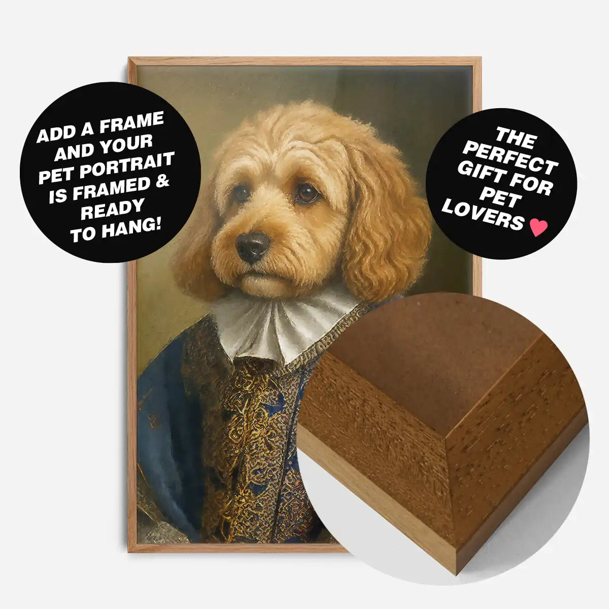 Custom Pet Portrait Print - Style 24