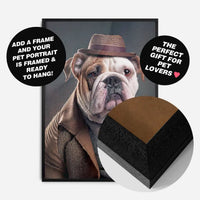 Custom Pet Portrait Print - Style 25