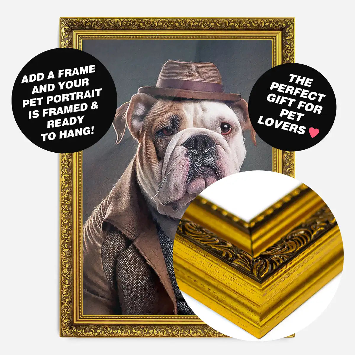 Custom Pet Portrait Print - Style 25
