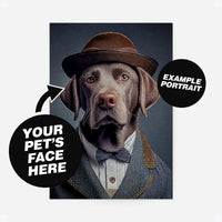 Custom Pet Portrait Print - Style 26