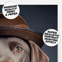Custom Pet Portrait Print - Style 26