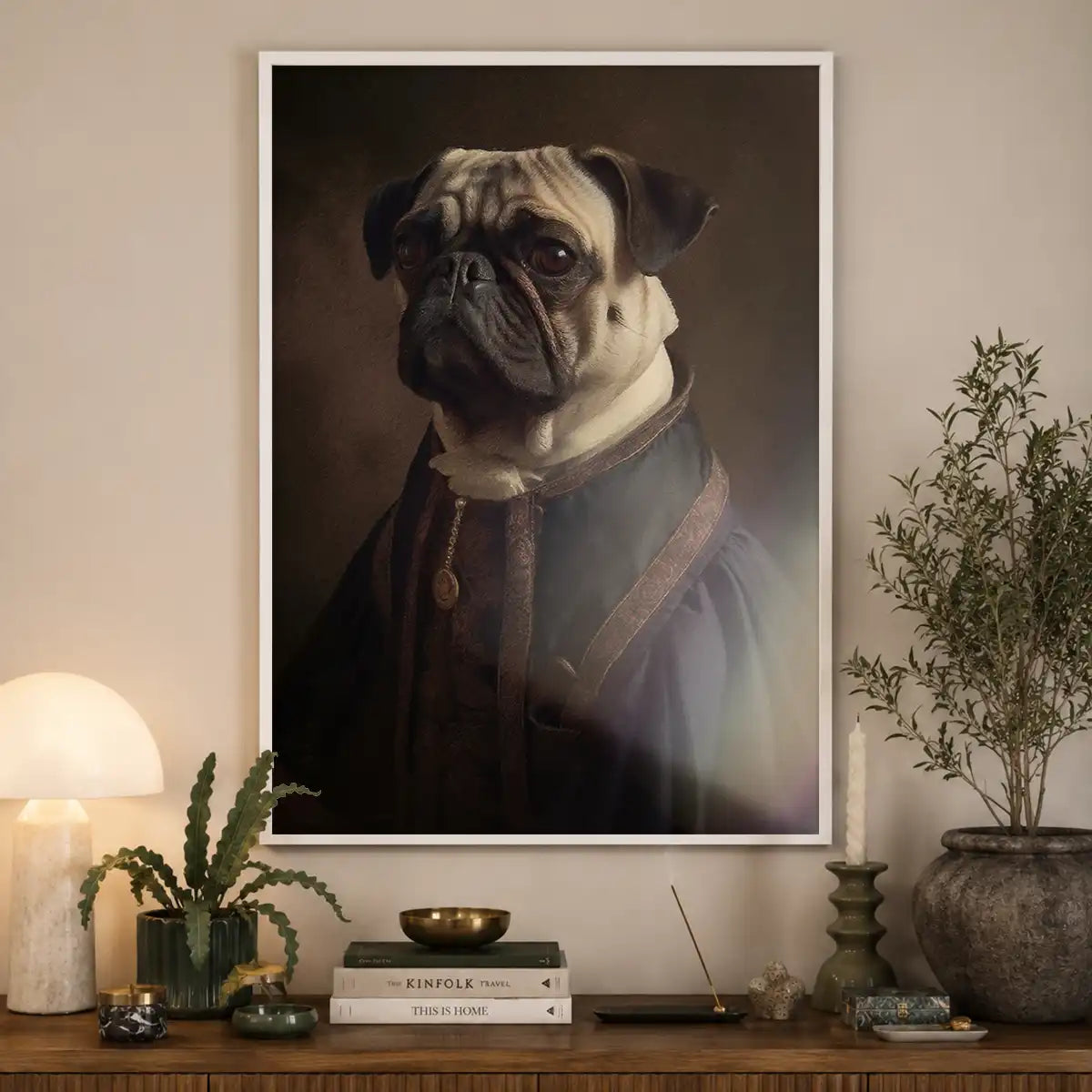 Custom Pet Portrait Print - Style 27