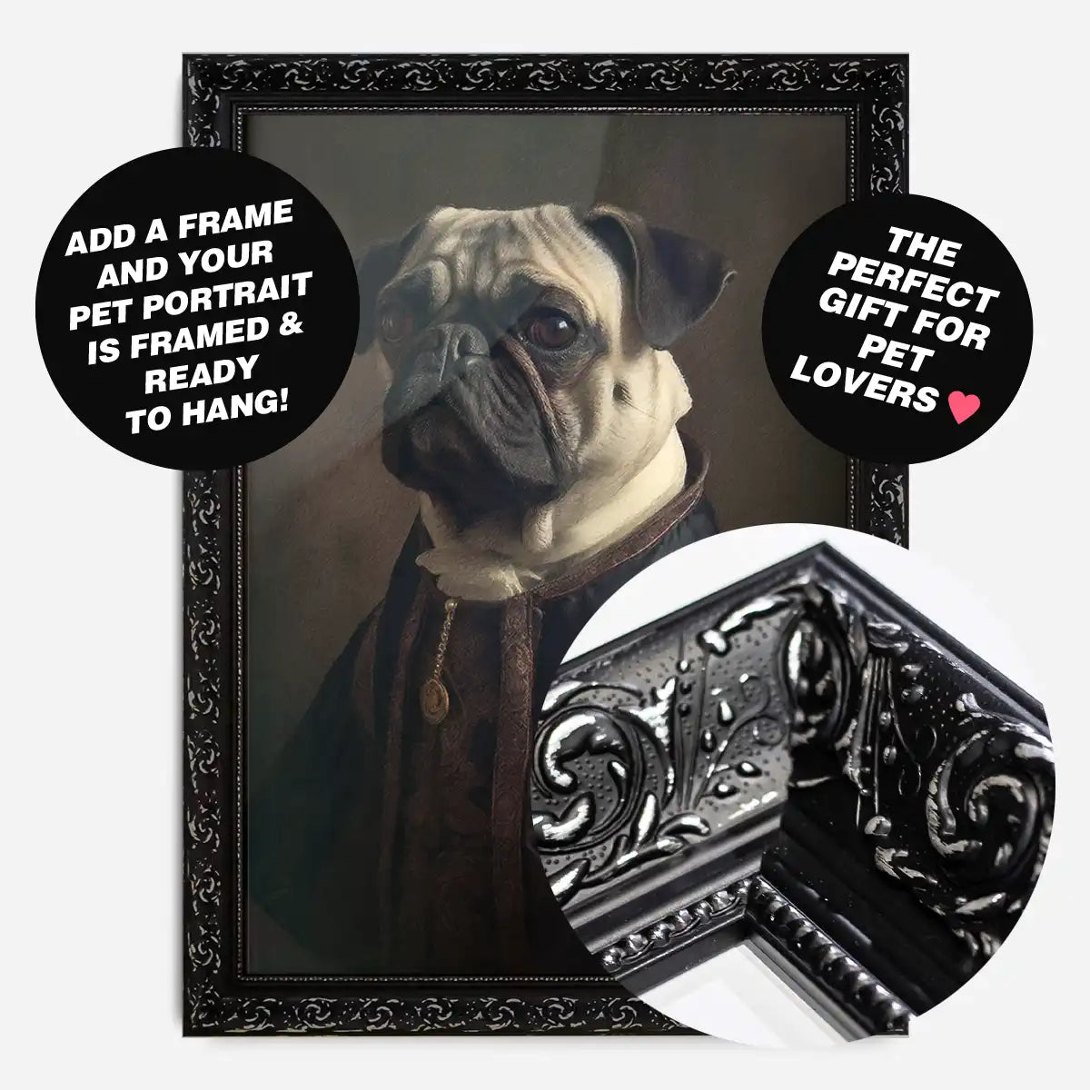 Custom Pet Portrait Print - Style 27
