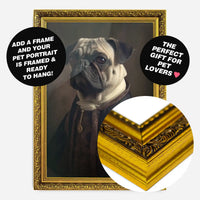 Custom Pet Portrait Print - Style 27