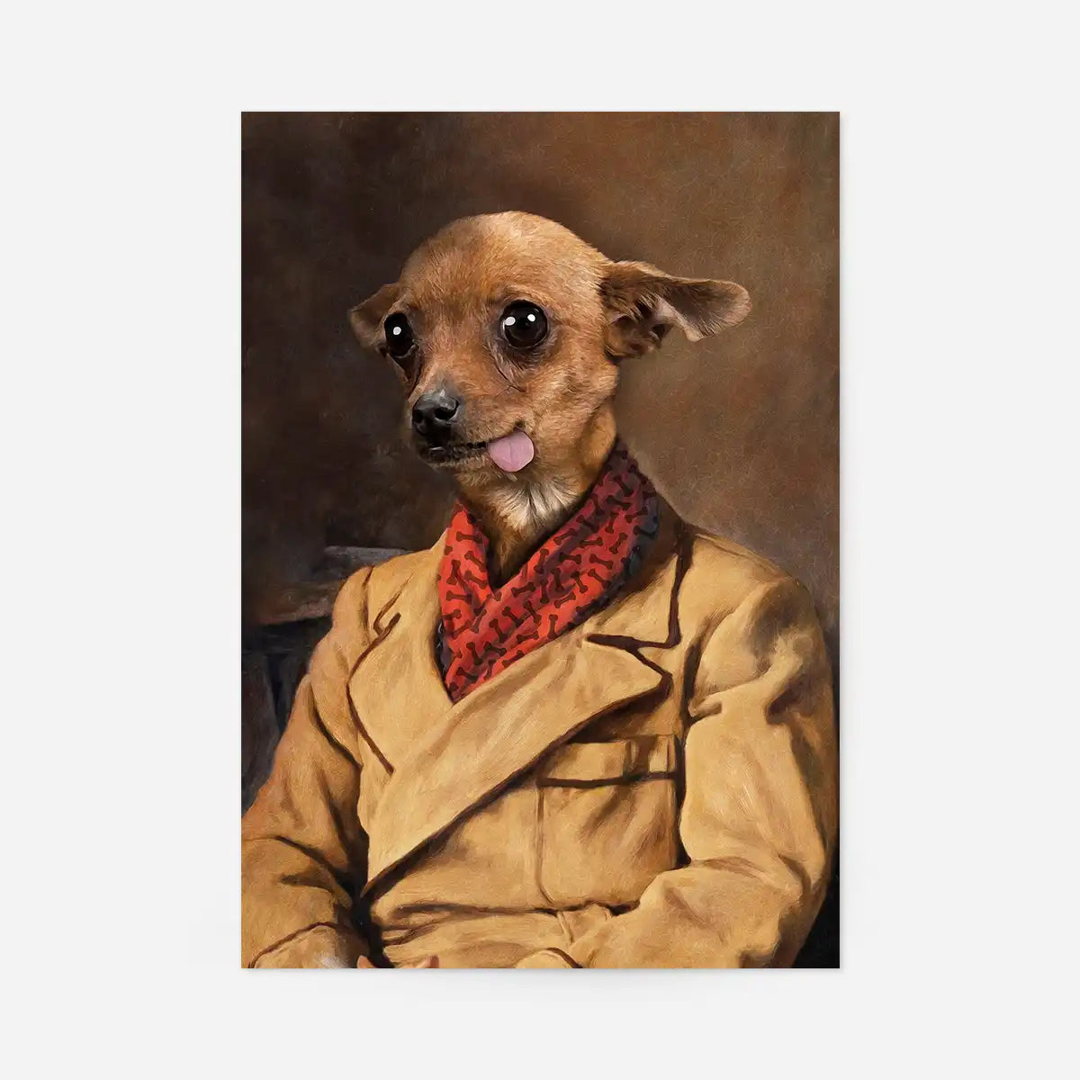 Custom Pet Portrait Print - Style 28