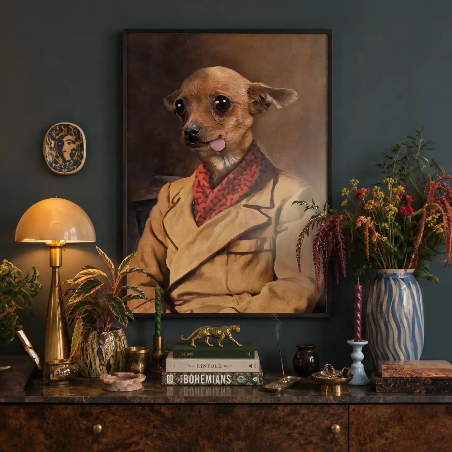 Custom Pet Portrait Print - Style 28