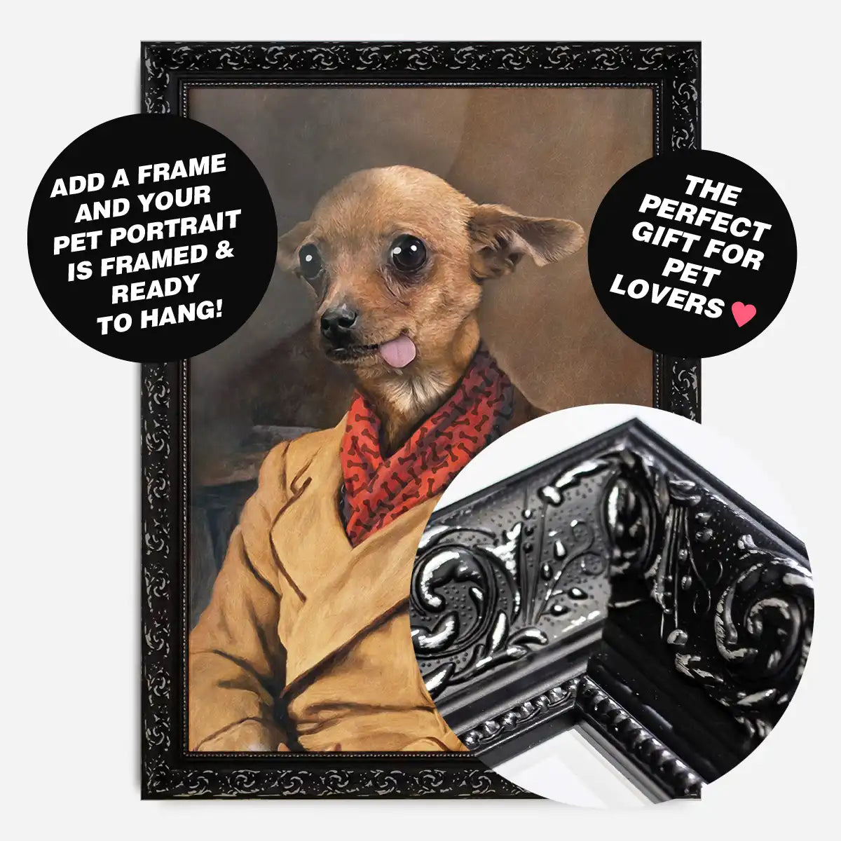 Custom Pet Portrait Print - Style 28