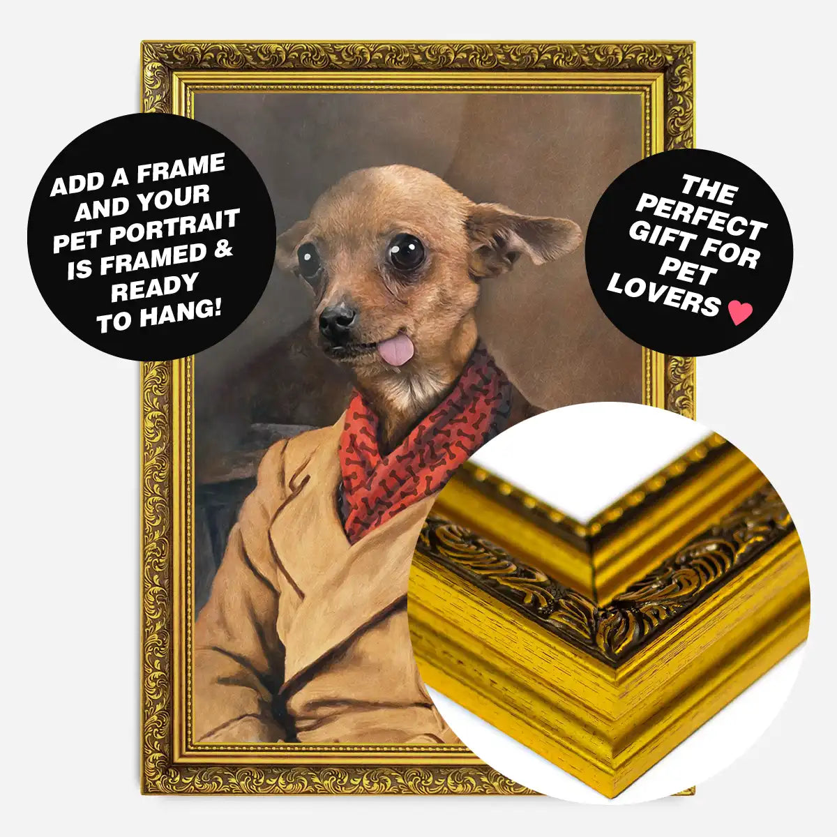 Custom Pet Portrait Print - Style 28