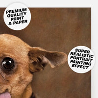 Custom Pet Portrait Print - Style 28