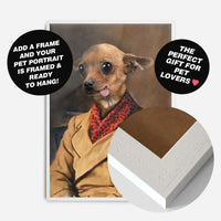 Custom Pet Portrait Print - Style 28