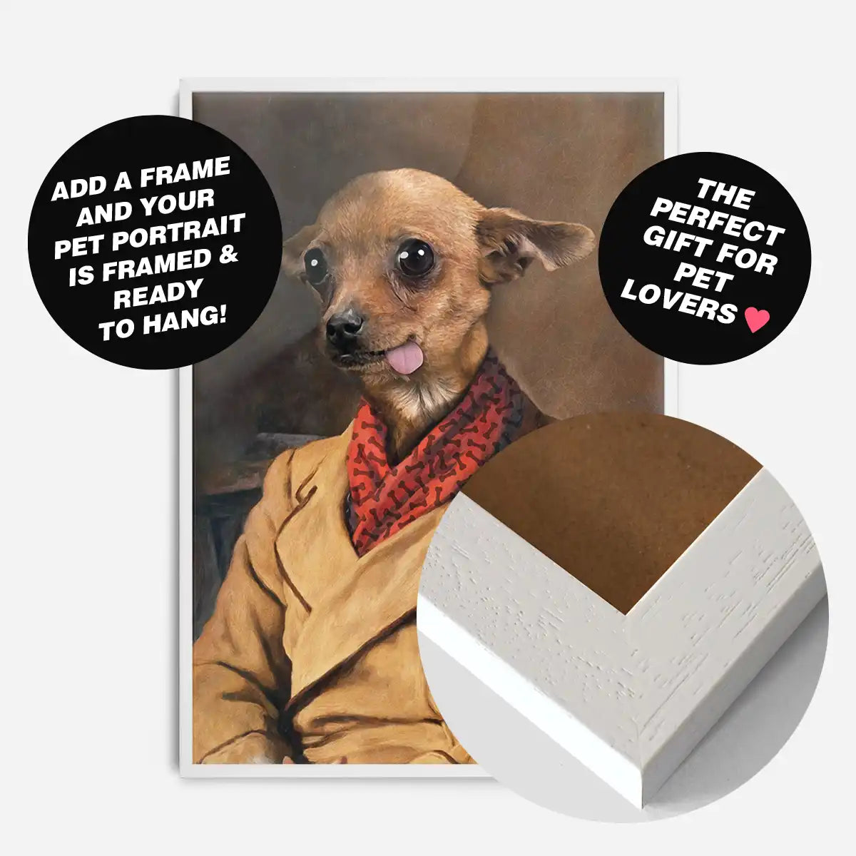Custom Pet Portrait Print - Style 28