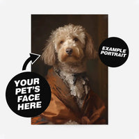 Custom Pet Portrait Print - Style 29