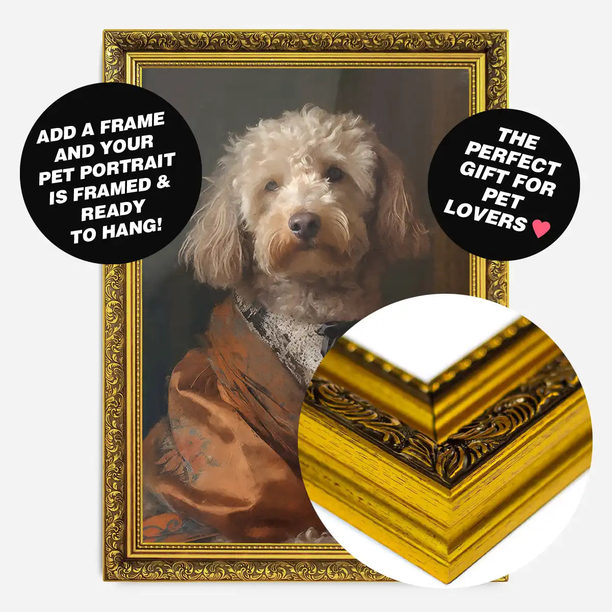 Custom Pet Portrait Print - Style 29