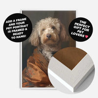 Custom Pet Portrait Print - Style 29